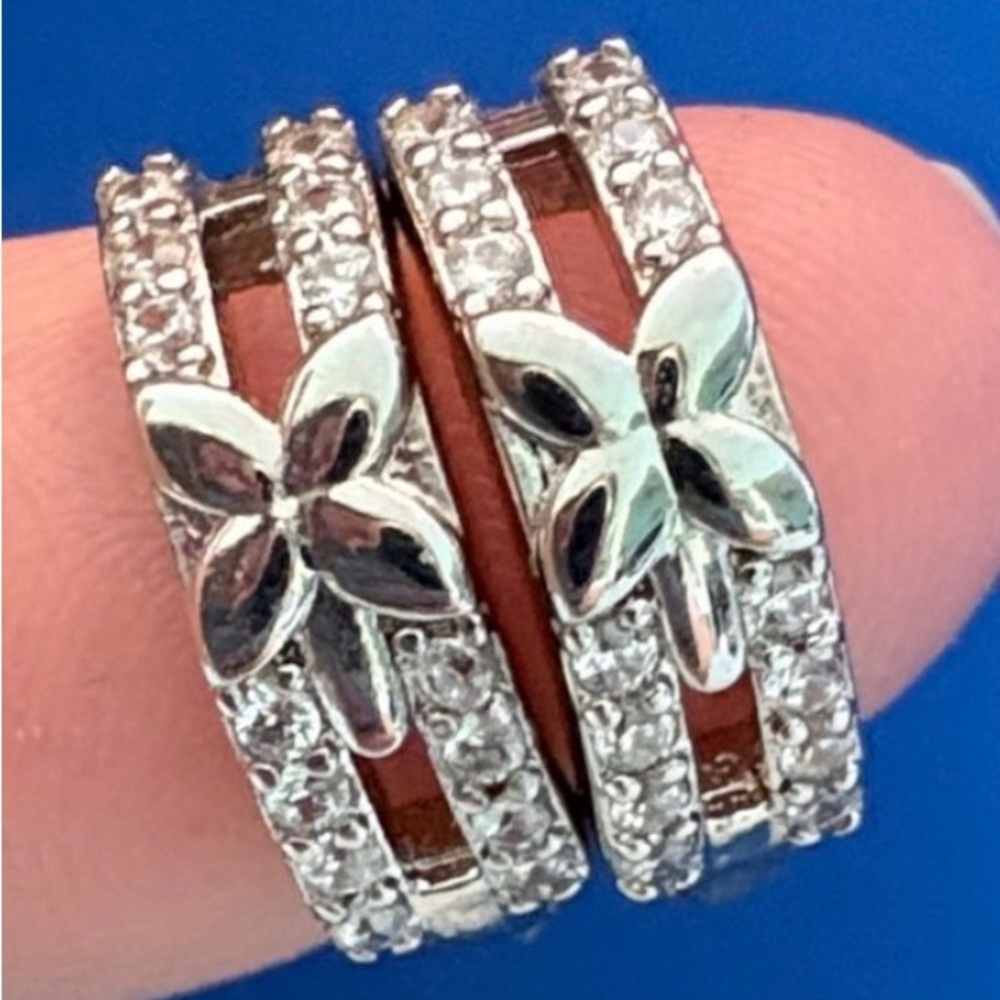 Pretty Bird  Hoop Huggie Earrings
